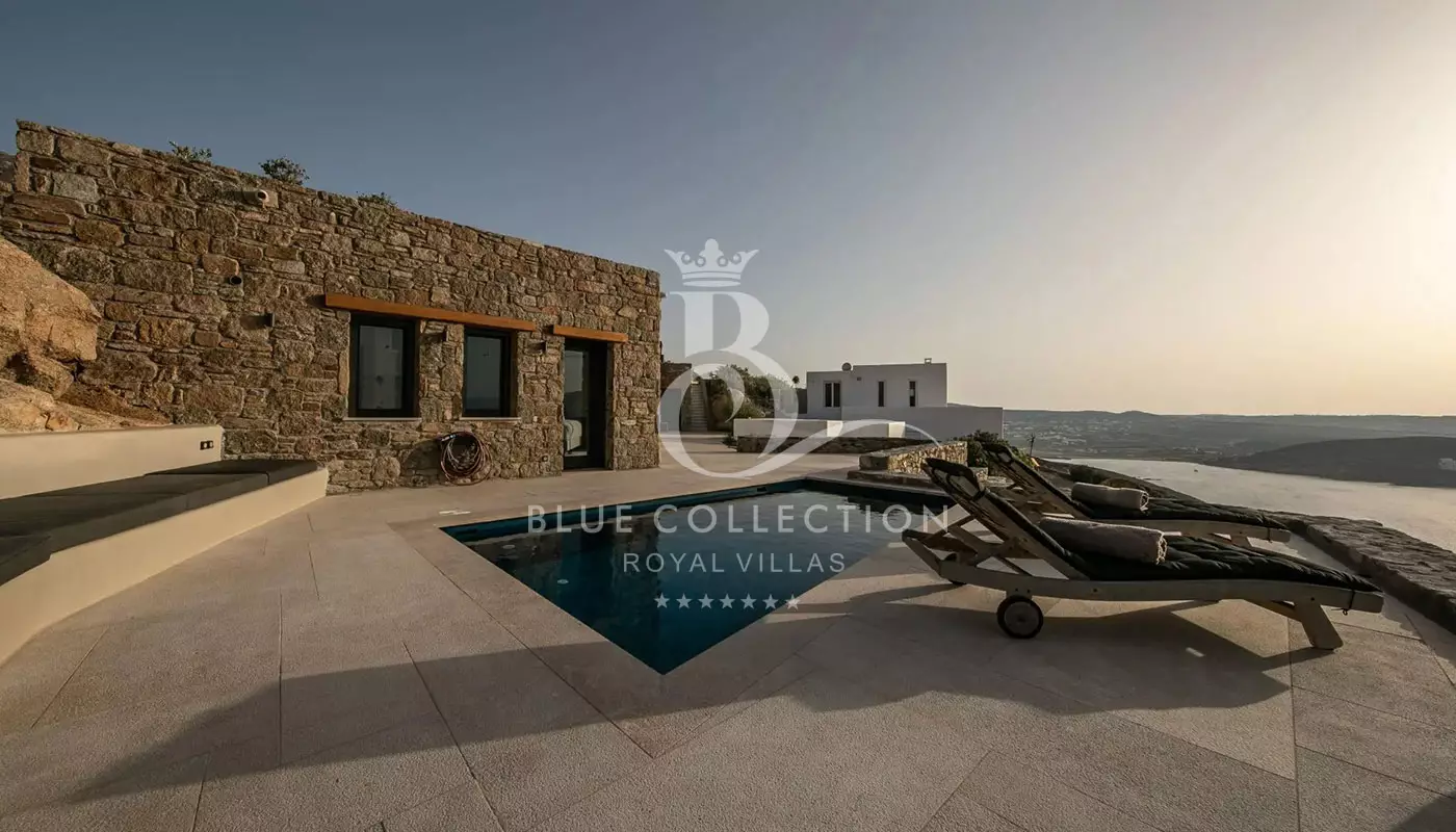 Private Villa for Rent in Mykonos - Ftelia | Private Pool | Sea & Sunset Views | FTL-3