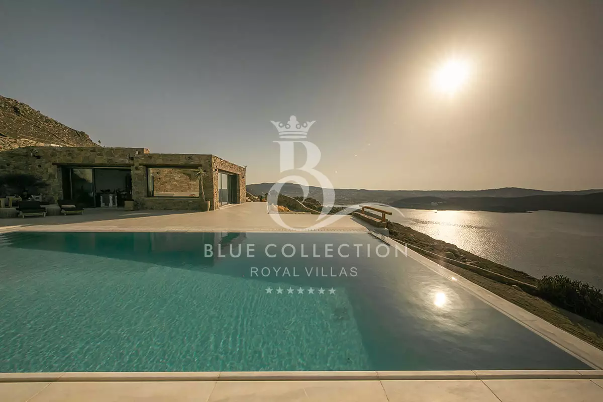 Private Luxury Villa for Rent in Mykonos - Ftelia | Private Infinity Heated Pool | Sea & Sunset Views | FTL-4