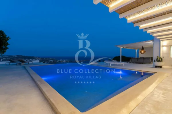 Private Villa for Rent in Mykonos – Greece | Psarou Beach | REF: 180412635 | CODE: VPS-1 | Private Infinity Pool | Sea & Sunrise Views | Sleeps 12 | 6 Bedrooms | 6 Bathrooms