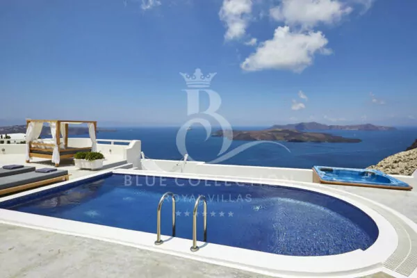 Luxury Villa for Rent in Santorini – Greece | Fira | Private Heated Infinity Pool | Sea, Caldera & Sunset Views | Sleeps 2 | 1 Bedroom | 1 Bathroom | REF: 180412661 | CODE: SCG-4