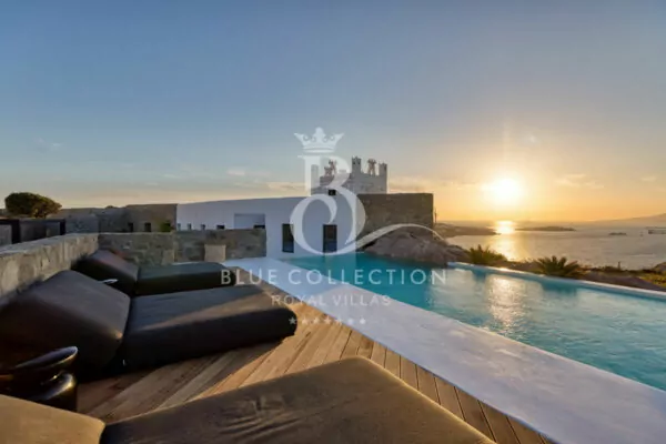 Luxury Villa for Rent in Mykonos – Greece | Ornos | Private Infinity Pool & Cave Heated Pool | Sea & Sunset Views | Sleeps 12 | 6 Bedrooms | 6 Bathrooms | REF: 180412686 | CODE: ALC-4
