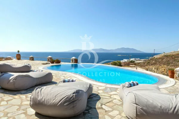 Private Villa for Rent in Mykonos – Greece | Kanalia | Private Infinity Pool | Sea & Sunset Views | Sleeps 12 | 6 Bedrooms | 6 Bathrooms | REF: 180412684 | CODE: KLV-11