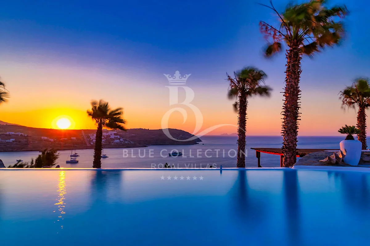 Mykonos Villas - Private Villa for Rent in Mykonos Kalo Livadi | Private Infinity Pool | Sea & Sunrise View | Sleeps 12 | 6 Bedrooms | 6 Bathrooms | REF: 180412688 | CODE: KLV-12