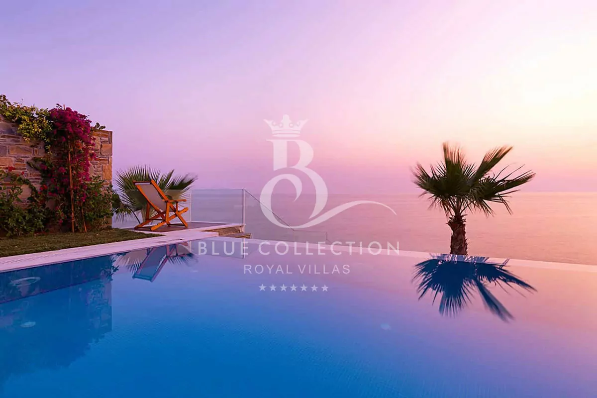 Luxury Beachfront Villa for Rent in Zakynthos – Greece | Private Heated Pool | Panoramic Sea View | Sleeps 2 | 1 Bedroom | 1 Bathroom | REF: 180412676 | CODE: PZV-8