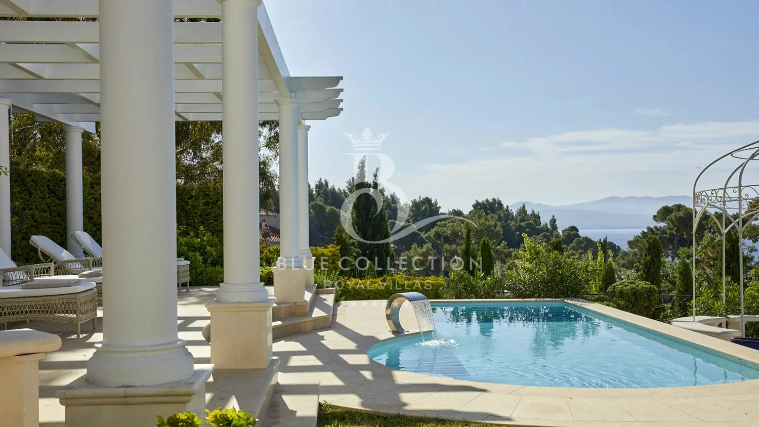 Luxury Villa for Rent in Chalkidiki – Greece | Private Swimming Pool & Jacuzzi | Amazing Sea View | Sleeps 8 | 4 Bedrooms | 3 Bathrooms | REF: 180412705 | CODE: CLD-4