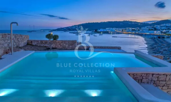 Private Villa for Rent in Mykonos – Greece | Platis Gialos | Private Infinity Pool | Sea & Sunset View | Sleeps 10 | 5 Bedrooms | 5 Bathrooms | REF: 180412689 | CODE: PLG-1