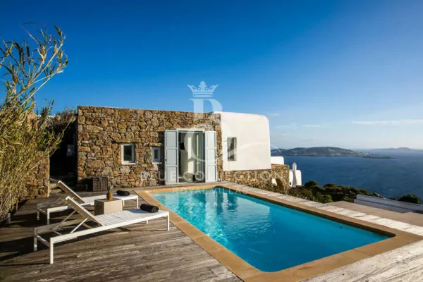 Private Villa for Rent in Mykonos – Greece | Tourlos | Private Swimming Pool | Sea & Sunset Views | Sleeps 8 | 4 Bedrooms | 4 Bathrooms | REF: 180412700 | CODE: TRC-1