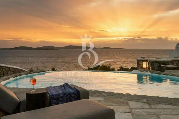Private Villa for Rent in Mykonos – Greece | Aleomandra | Private Infinity Pool | Sea & Sunset Views 