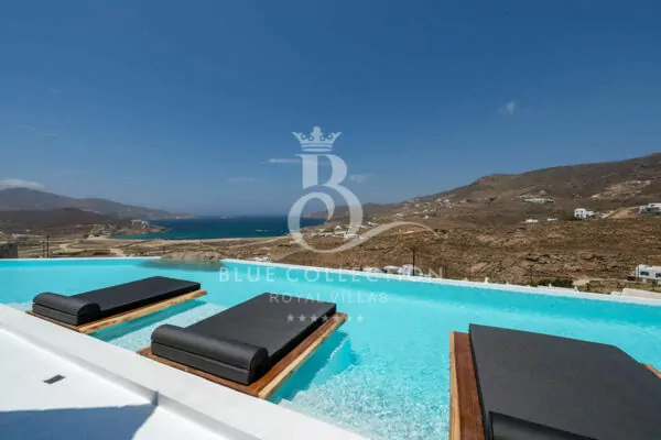 Luxury Villa for Rent in Mykonos – Greece | Ftelia | Private Infinity Pool | Sea & Sunset View | Sleeps 12 | 6 Bedrooms | 6 Bathrooms | REF: 180412723 | CODE: FTL-7
