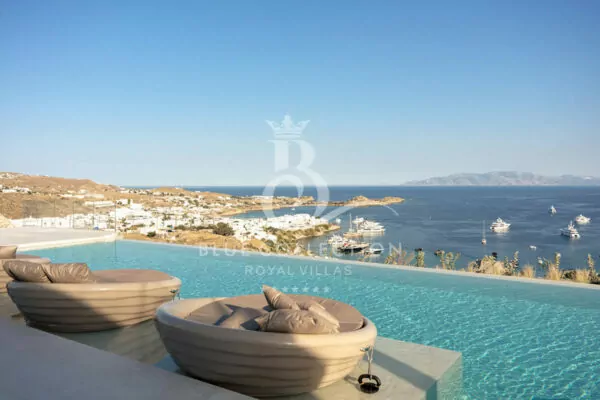 Luxury Private Villa for Rent in Mykonos – Greece | Psarou | Private Heated Infinity Pool | Sea & Sunset Views | Sleeps 18 | 8 Bedrooms | 9 Bathrooms | REF: 180412734 | CODE: MKG-1