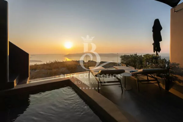 Private Villa for Rent in Santorini – Greece | Imerovigli | Private Heated Pool & Hot Tub | Sea, Sunset & Caldera Views | Sleeps 4 | 2 Bedrooms | 2 Bathrooms | REF: 180412746 | CODE: SKV-3