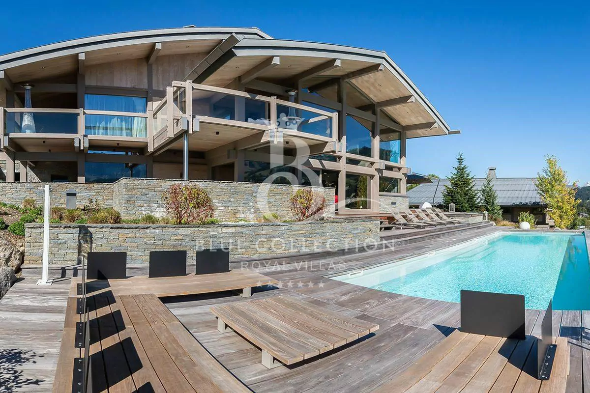 Luxury Ski Chalet to Rent in Megeve – France | Private Indoor & Outdoor Heated Pools | Sleeps 15 | 7 Bedrooms | 7 Bathrooms | REF: 180412756 | CODE: FMG-6