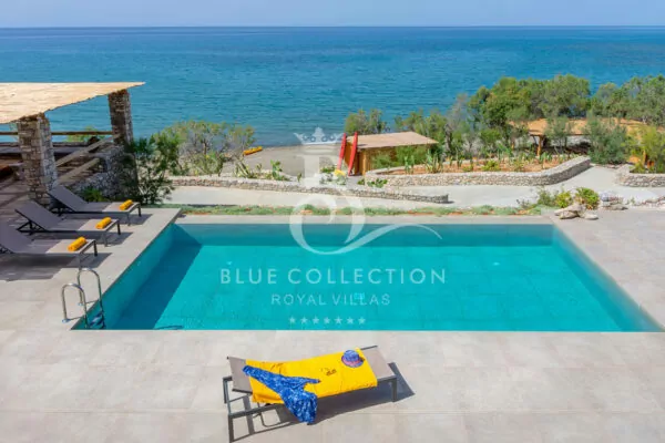 Luxury Beachfront Villa for Rent in Crete – Greece | Private Heated Infinity Pool | Sea View | Sleeps 28 | 12 Bedrooms | 10 Bathrooms | REF: 180412793 | CODE: CRT-14