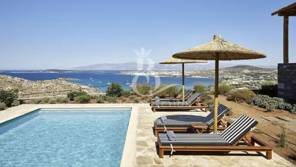 Traditional Private Villa for Rent in Paros – Greece | Kolympithres | Private Swimming Pool | Sea View 