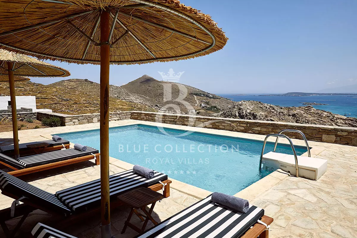 Traditional Private Villa for Rent in Paros – Greece | Kolympithres | REF: 180412790 | CODE: PRS-9 | Private Swimming Pool | Sea View 
