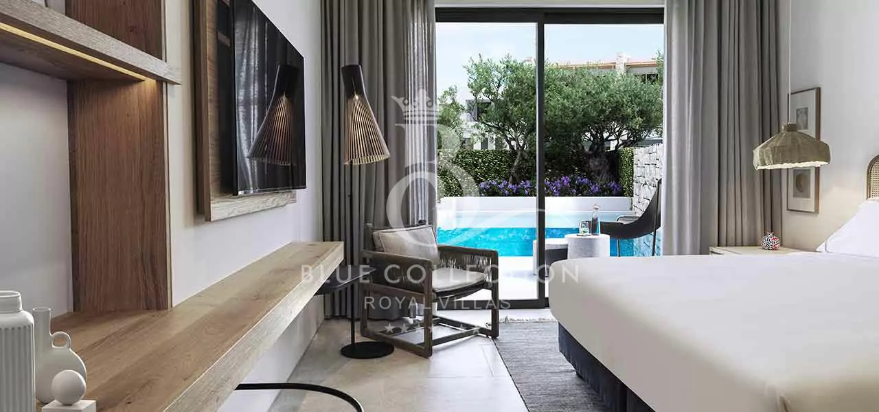 Luxury Villa for Rent in Peloponnese – Greece | Messinia | Private Swimming Pool | Garden View | Sleeps 6 | 3 Bedrooms | 3 Bathrooms | REF: 180412797 | CODE: PLW-1