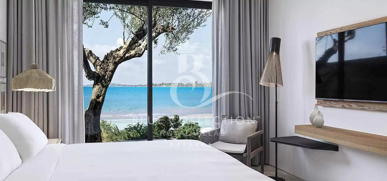 Luxury Beachfront Villa for Rent in Peloponnese – Greece | Messinia | Private Swimming Pool | Sea & Sunset View 