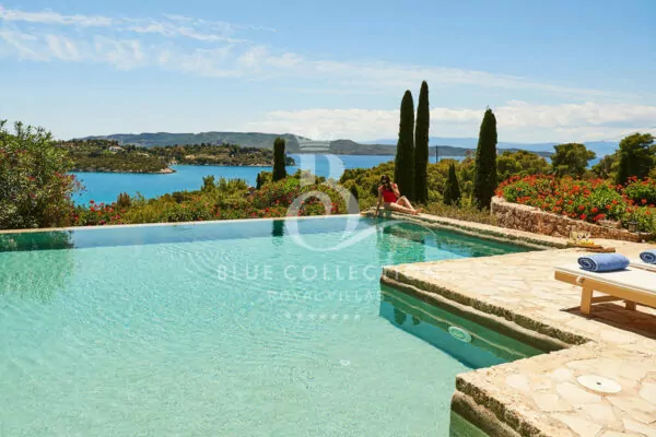 Luxury Beachfront Villa for Rent in Peloponnese – Greece | Porto Heli | Private Pool & Beach | Sea View | Sleeps 20 | 10 Bedrooms | 10 Bathrooms | REF: 180412800 | CODE: PPH-1