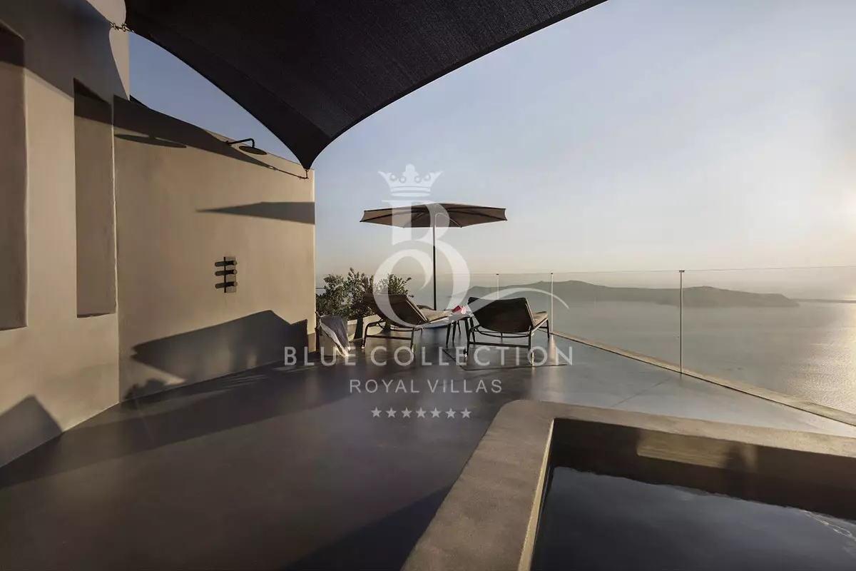 Private Villa for Rent in Santorini – Greece | Imerovigli | Private Heated Pool & Hot Tub | Sea, Sunset & Caldera Views | Sleeps 4 | 2 Bedrooms | 2 Bathrooms | REF: 180412746 | CODE: SKV-3