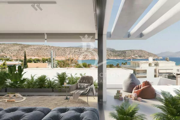 Luxury Apartment-Maisonette for Sale in Athens Riviera – Greece | Vari | Sea view | 2 Levels | 2 Bedrooms | 2 Bathrooms | REF: 180412826 | CODE: AMP-2