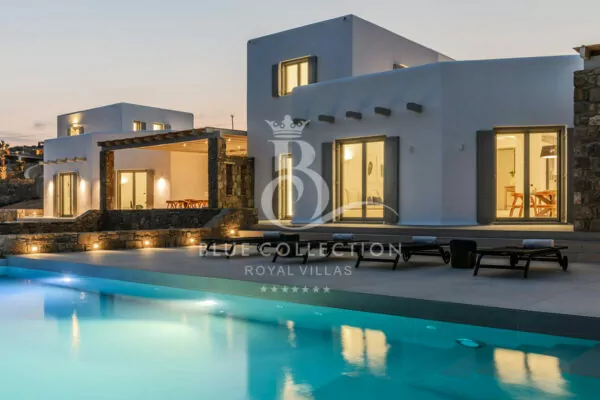 Mykonos Villas – 2 x Combined Private Villas for Rent in Mykonos – Greece – Private Infinity Pools | Sea View | Sleeps 12 | 6 Bedrooms | 6 Bathrooms | REF: 180412845 | CODE: KLF-12