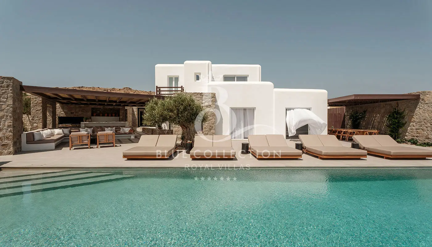 Private Villa for Rent in Mykonos – Agia Anna | Private Infinity Pool | Sea & Sunrise Views | KLF-8