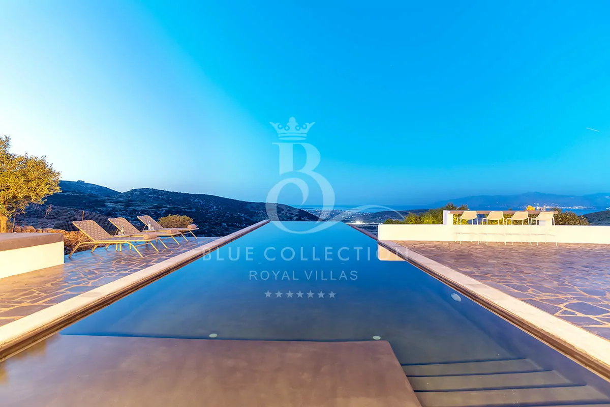 Luxury Villa for Rent in Paros – Greece | Private Infinity Pool | Amazing Sea View | Sleeps 10 | 5 Bedrooms | 7 Bathrooms | REF: 180412876 | CODE: PRS-16