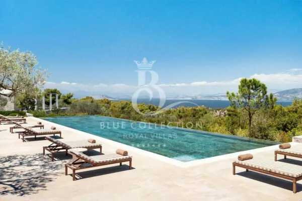 Luxury Villa for Rent in Porto Heli | Private Heated Pool | Amazing Sea View | Sleeps 10 | 5 Bedrooms | 5 Bathrooms | REF: 180412861 | CODE: VILLA-22