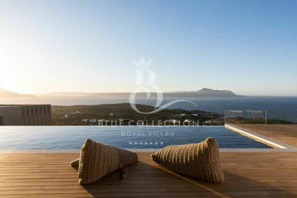 Private Modern Villa for Rent in Crete | Chania | REF: 180412895 | CODE: C-1 | Private Heated Infinity Pool | Sea & Sunset View | Sleeps 6 | 3 Bedrooms | 3 Bathrooms