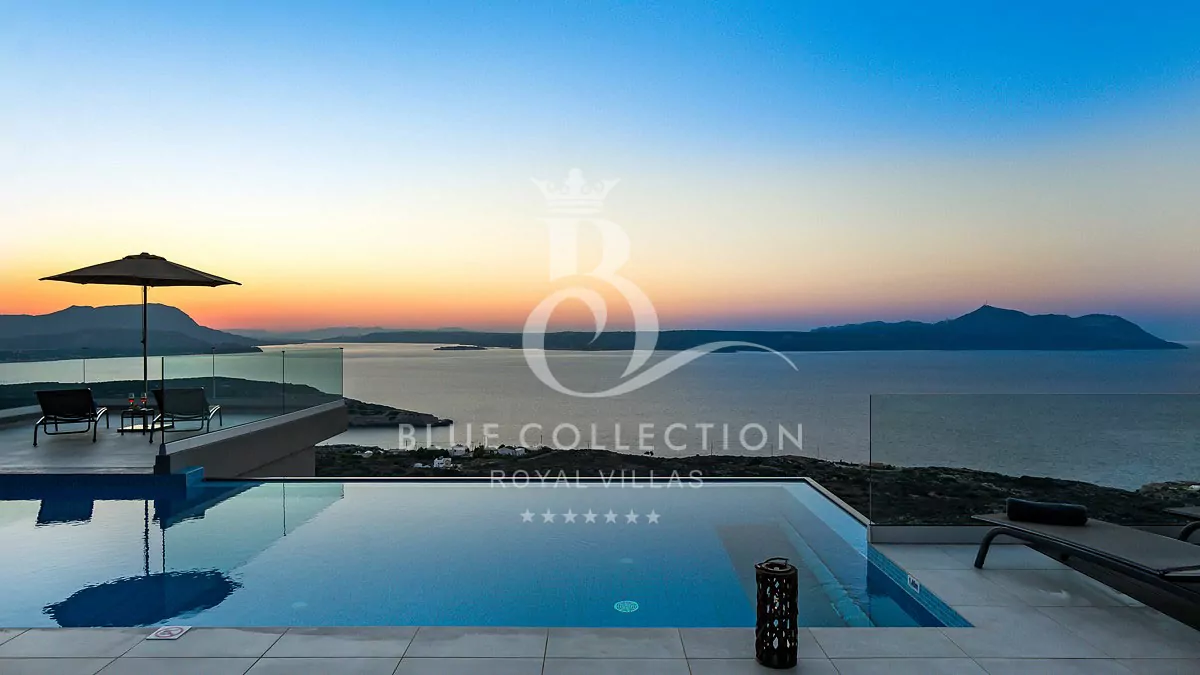 Crete Villas - Private Villa for Rent | Chania | REF: 180412896 | CODE: C-2 | Private Heated Infinity Pool | Sea & Sunset View | Sleeps 8 | 4 Bedrooms | 4 Bathrooms