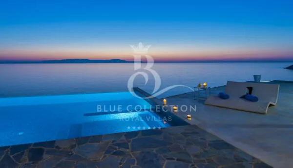Seafront Luxury Villa in Crete for Rent | Chania | REF: 180412902 | CODE: C-8 | Private Heated Infinity Pool | Sea & Sunset View | Sleeps 8 | 4 Bedrooms | 5 Bathrooms