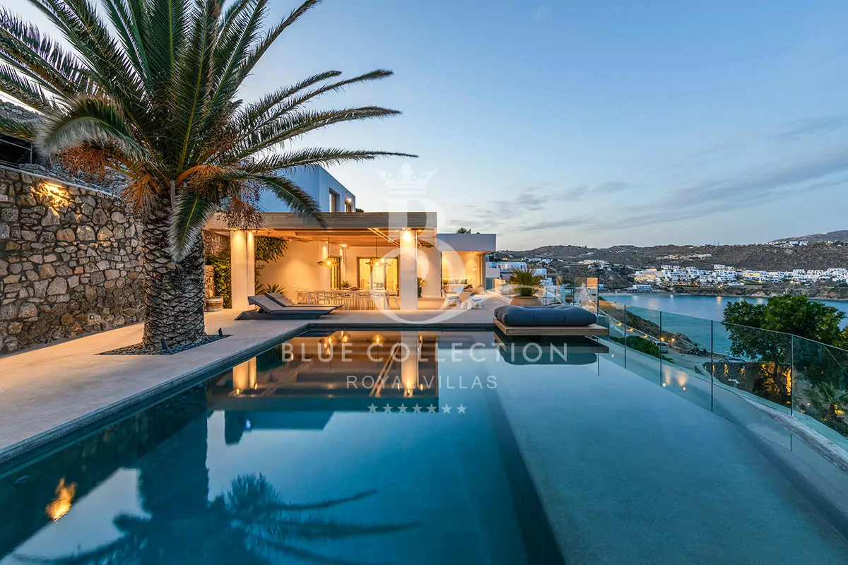 Luxury Villa for Rent in Mykonos – Greece | Agios Lazaros | REF: 180412886 | CODE: AL-7 | Private Heated Pool | Sea View | Sleeps 12 | 6 Bedrooms | 7 Bathrooms