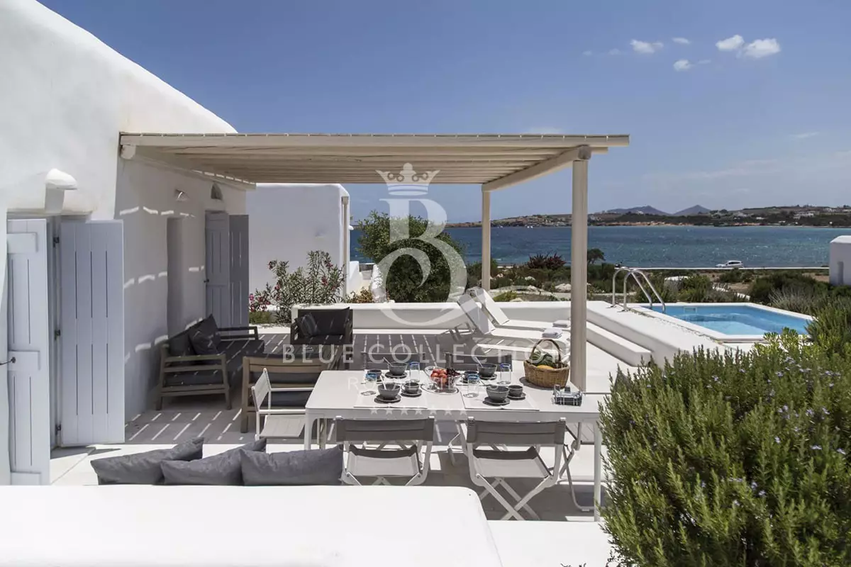 Elegant Villa for Rent in Paros – Greece | Private Pool | Sea & Sunrise View 