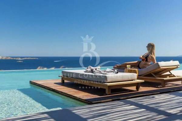 Luxury Villa for Rent in Mykonos, Aleomandra – Greece | REF: 180412888 | CODE: ALU-2| Private Infinity Pool | Sea View | Sleeps 10 | 5 Bedrooms | 5 Bathrooms