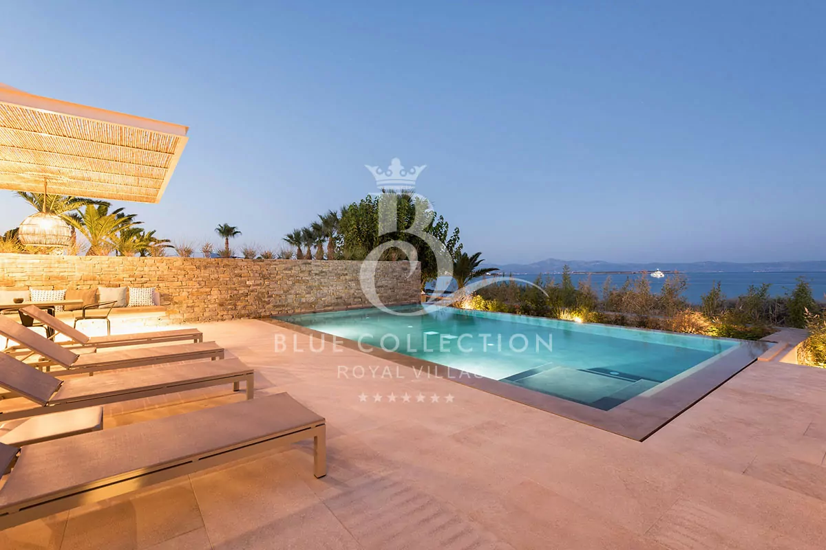 Private Seafront Villa for Rent in Paros – Greece | Private Infinity Pool | Sea View 