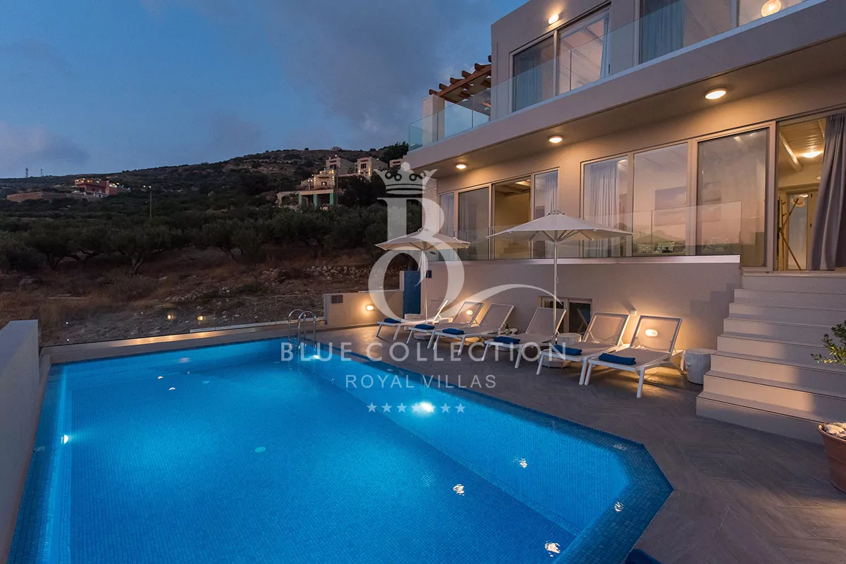 Crete Villas - Elegant Villa for Rent | Chania | REF: 180412931 | CODE: CHV-10 | Private Swimming Pool | Sea & Sunset View | Sleeps 10 | 5 Bedrooms | 6 Bathrooms