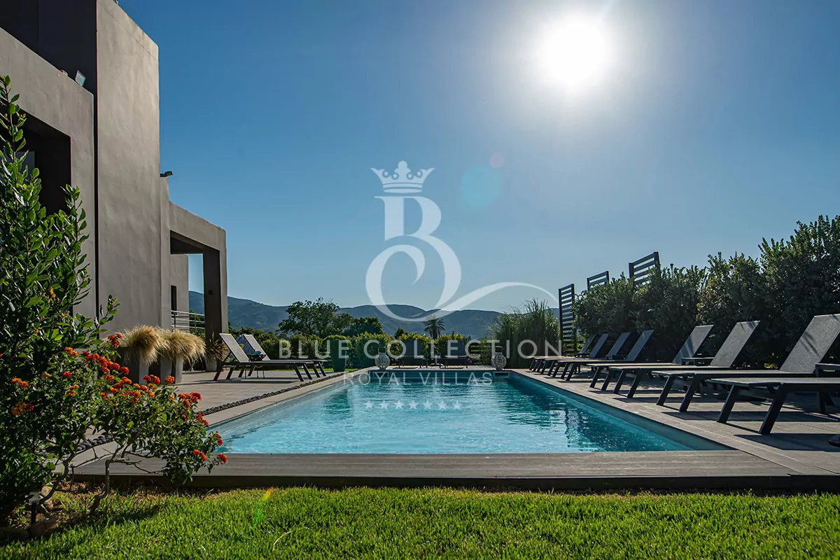 Modern Villa for Rent in Crete | Chania | REF: 180412942 | CODE: CHV-19 | Private Heated Pool | Mountain View 