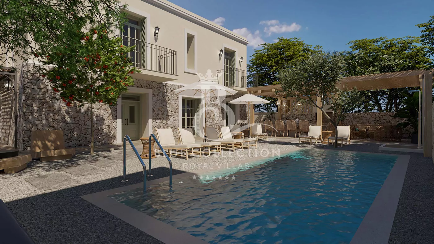 Elegant Villa for Rent in Crete | Chania | REF: 180412925 | CODE: CHV-4 | Private Heated Pool Outdoor & Indoor | Sleeps 10 | 5 Bedrooms | 6 Bathrooms