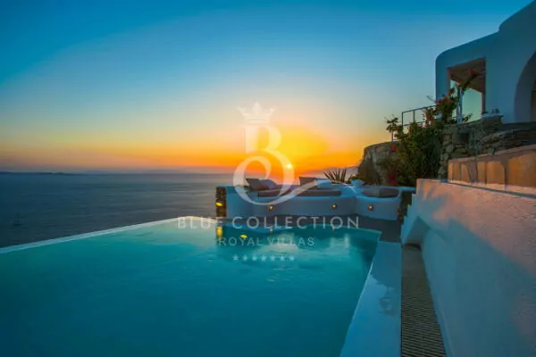 Mykonos-Private Villa for Rent | Agia Sofia | REF: 180412950 | CODE: ASF-4 | Private Infinity Pool | Sea & Sunset View | Sleeps 10 | 5 Bedrooms | 5 Bathrooms