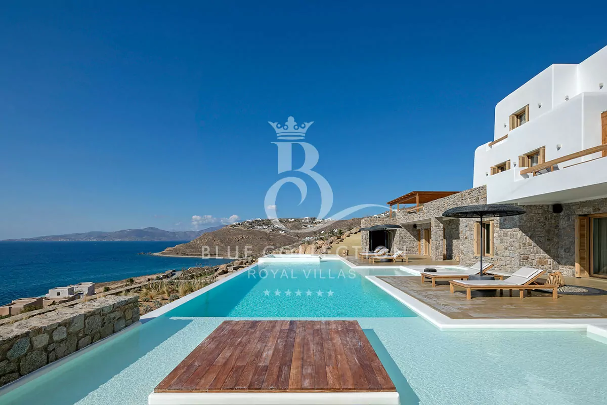Mykonos Villas - Luxury Villa for Rent – Choulakia | REF: 180412966 | CODE: CHA-4 | Private Infinity Pool | Sea & Sunset Views | Sleeps 18 | 9 Bedrooms | 11 Bathrooms