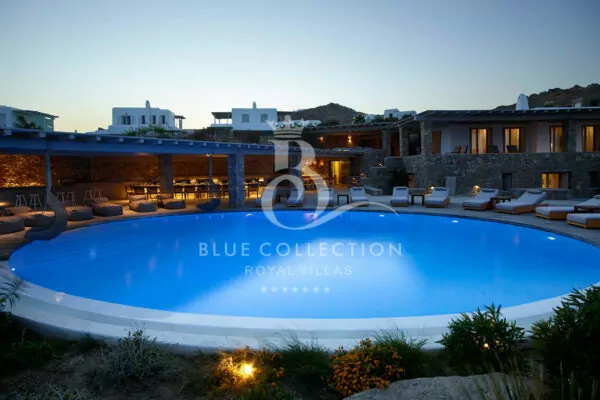 Mykonos Villas – Presidential Villa for Rent | Kalafatis | REF: 180412965 | CODE: KLF-14 | 2 Private Infinity Pools | Sea & Sunrise View | Sleeps 22 | 11 Bedrooms | 11 Bathrooms