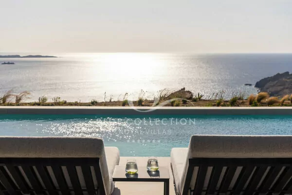 Luxury Villa for Rent – Mykonos | Aleomandra | REF: 180412980 | CODE: ALM-1 | 2 x Private Swimming Pools | Sea View | Sleeps 18 | 9 Bedrooms | 9 Bathrooms