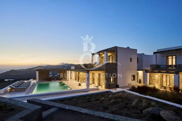 Luxury Villa for Rent – Mykonos | Agia Sofia | REF: 180412990 | CODE: ASF-6 | Private Pool & Jacuzzi | Sea & Sunset View | Sleeps 12 | 6 Bedrooms | 6 Bathrooms