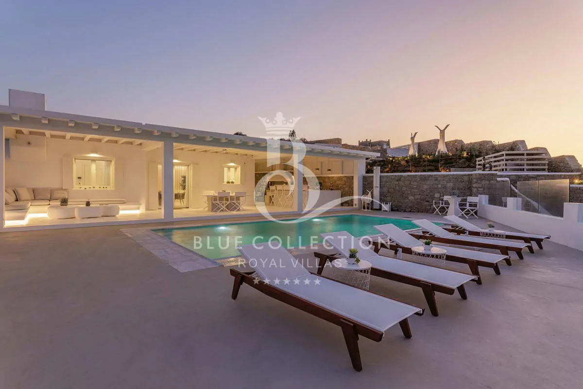 Luxury Villa for Rent in Mykonos – Greece | Kanalia | REF: 180413007 | CODE: KRV-2 | Private Pool | Sea & Sunset Views 