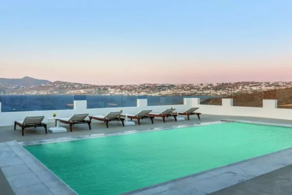Luxury Villa for Rent in Mykonos – Greece | Kanalia | REF: 180413009 | CODE: KRV-4 | Private Pool | Sea & Sunset Views | Sleeps 6 | 3 Bedrooms | 3 Bathrooms