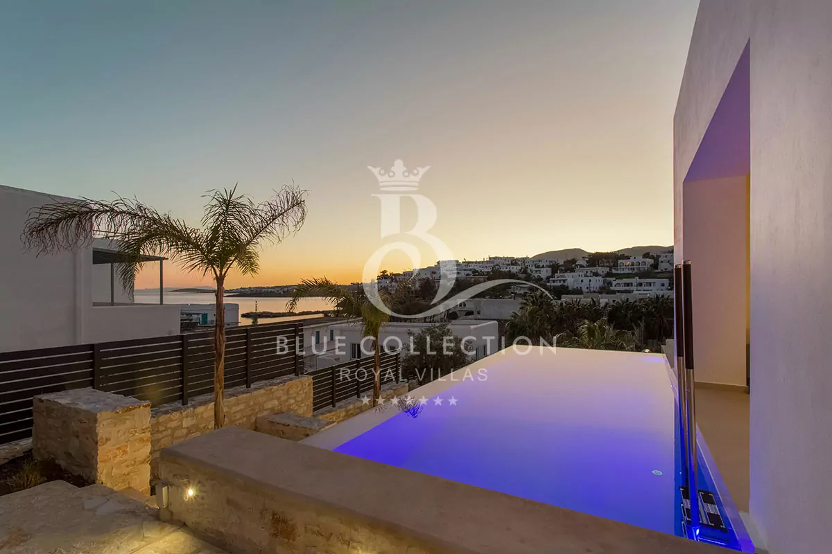 Luxury Villa for Rent in Paros - Greece | REF: 180413005 | CODE: PRS-34 | Private Swimming Pool | Sea View | Sleeps 8 | 4 Bedrooms | 4 Bathrooms