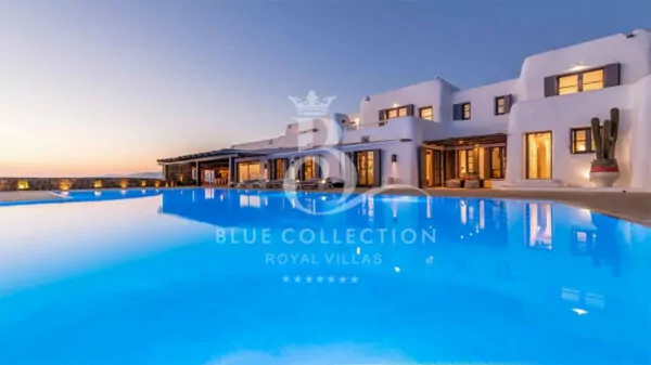 Luxury Villa for Sale in Mykonos - Greece | REF: 180413043 | CODE: A-4 | Choulakia | Private Infinity Pool | Sea & Sunset views | Sleeps 16 | 8 Bedrooms | 9 Bathrooms