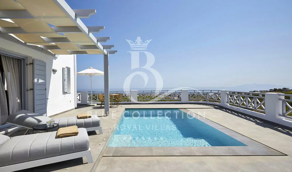 Luxury Suite for Rent in Santorini | Fira | REF: 180413052 | CODE: DSS-1 | Private Pool & Jetted Tub | Sea View 