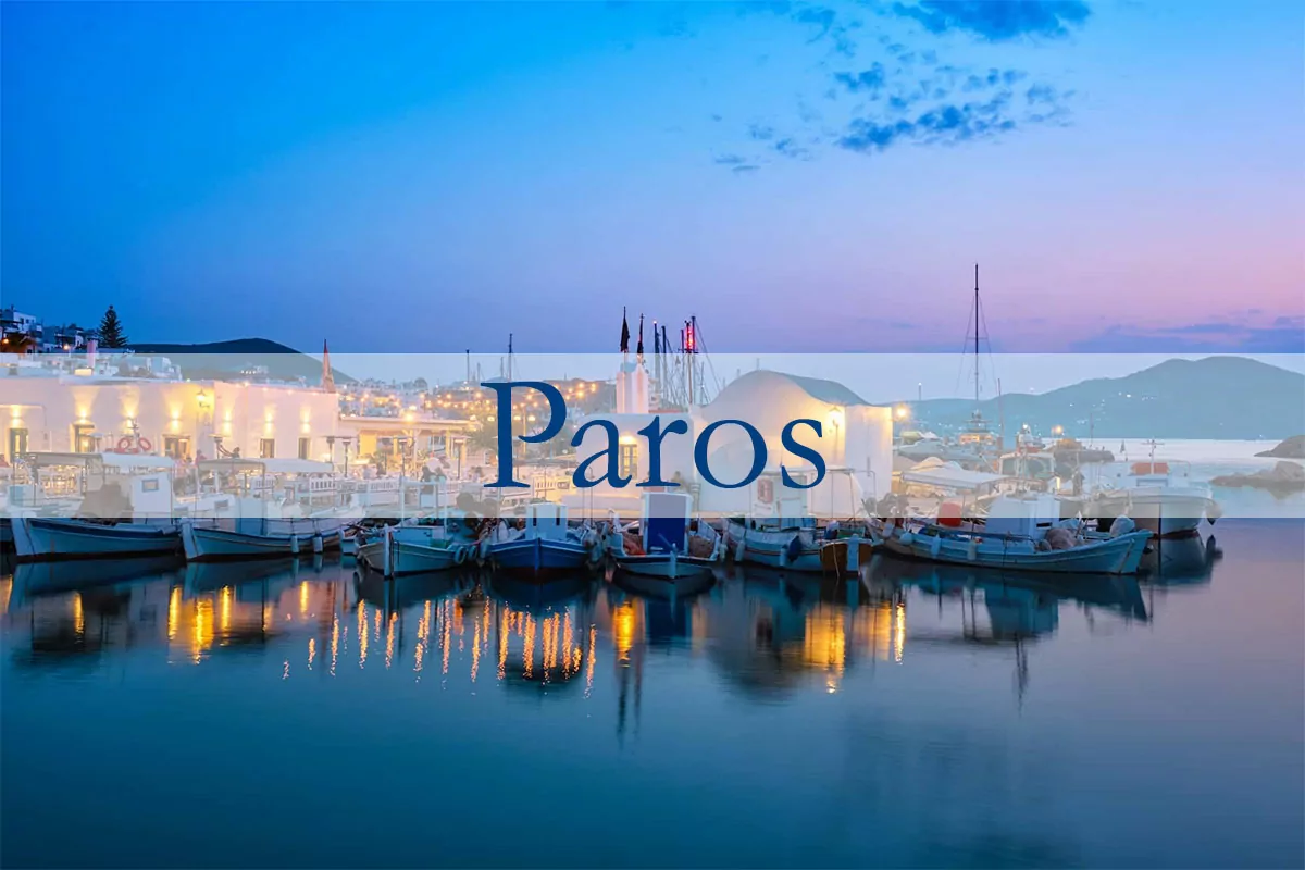 Paros Greece Rent a Luxury Villa