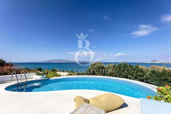 Beachfront Villa for Rent in Naxos | REF: 180413070 | CODE: NXS-4 | Private Pool | Sea & Sunset View 